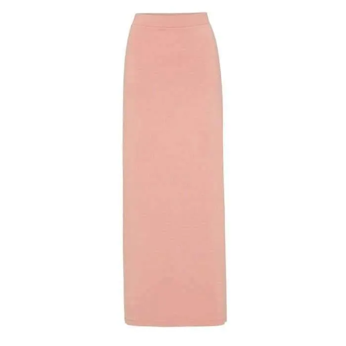 * Ponte Dusty Pink Pencil Skirt