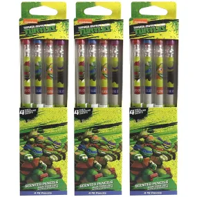 12-Pack: No 2 Scented Teenage Mutant Ninja Turtles Smencils