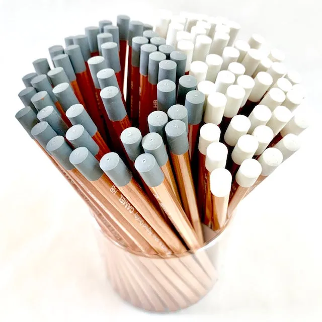 21450 GRAY & WHITE PENCILS-100