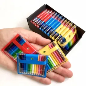 21612 12 MINI 1.75" PENCILS IN POUCH-12