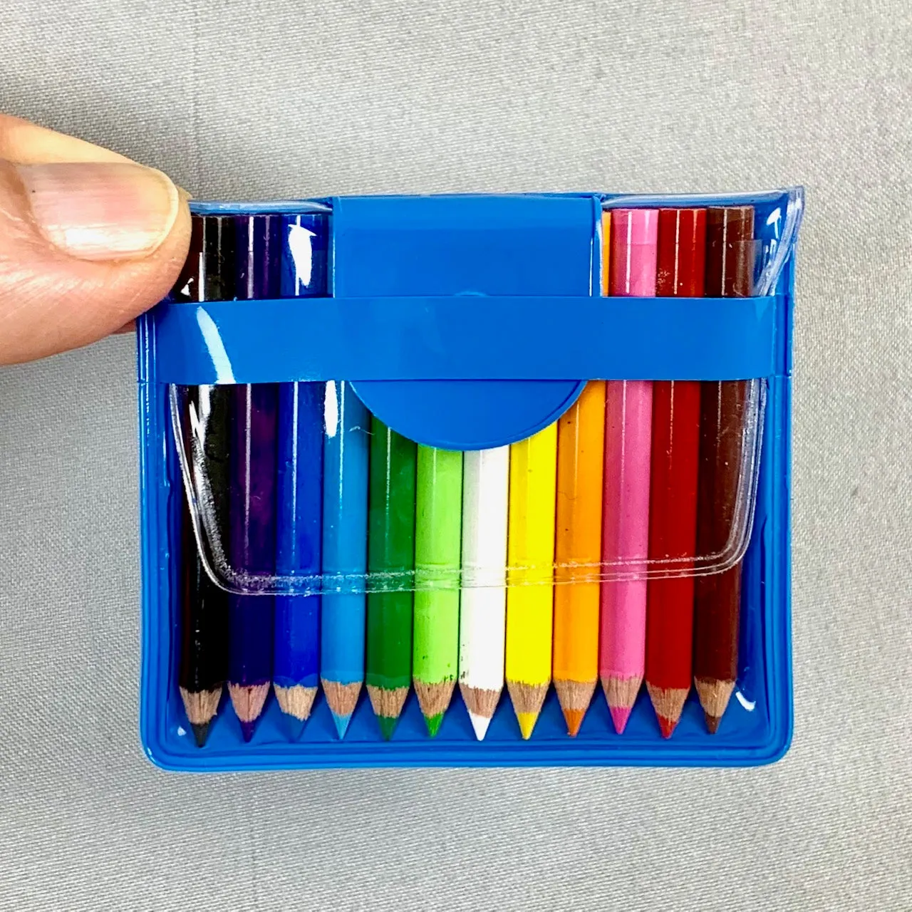 21612 12 MINI 1.75" PENCILS IN POUCH-12