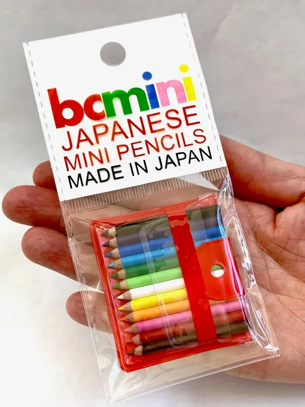 21612 12 MINI 1.75" PENCILS IN POUCH-12