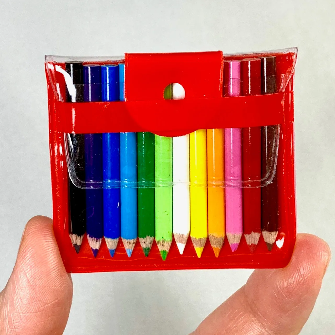 21612 12 MINI 1.75" PENCILS IN POUCH-12