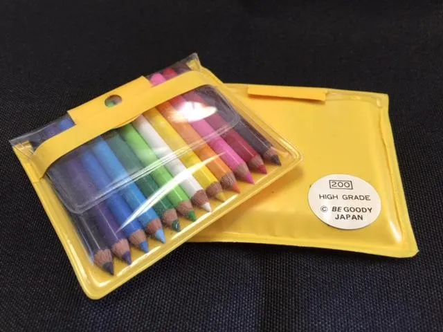 21612 12 MINI 1.75" PENCILS IN POUCH-12