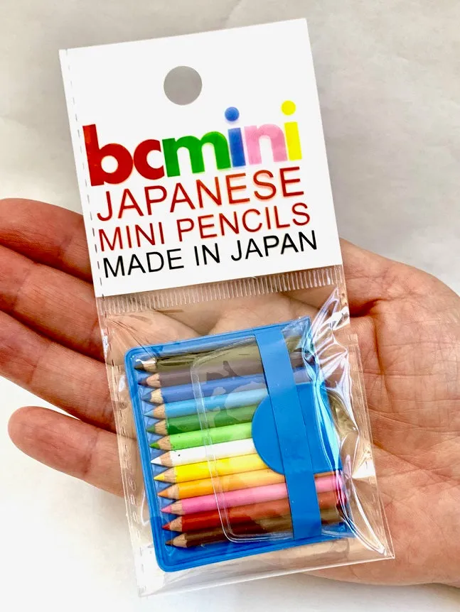 21612 12 MINI 1.75" PENCILS IN POUCH-12