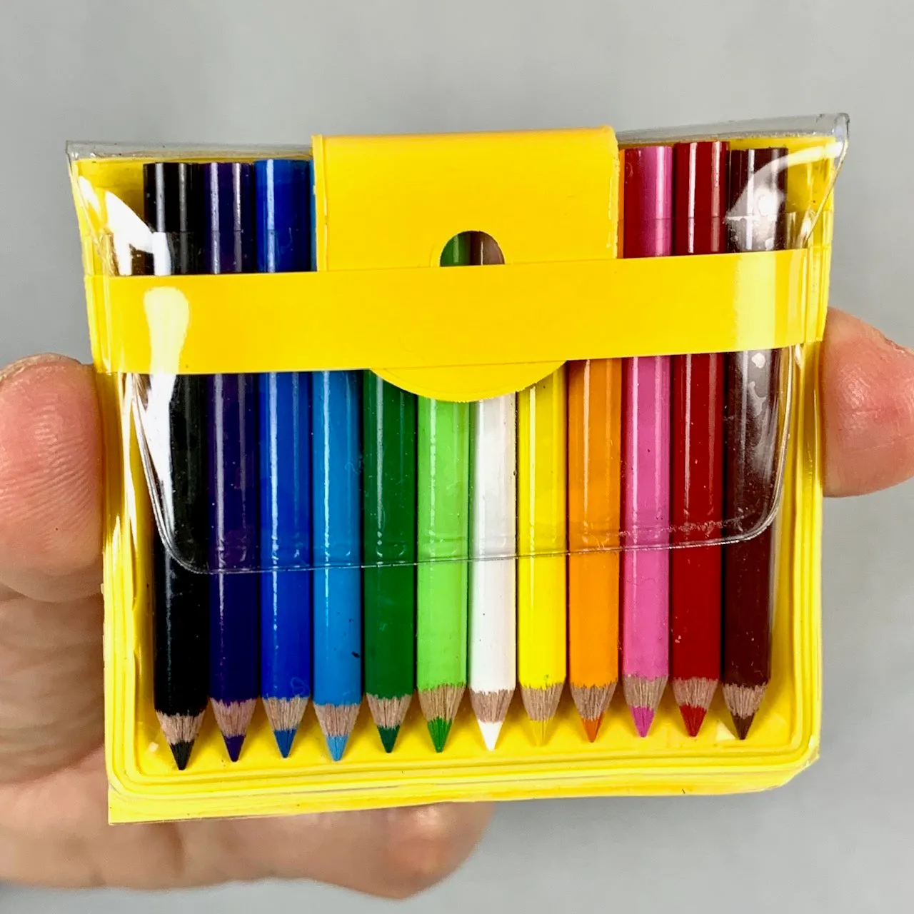 21612 12 MINI 1.75" PENCILS IN POUCH-12