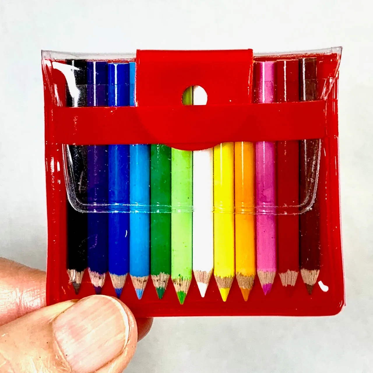 21612 12 MINI 1.75" PENCILS IN POUCH-12