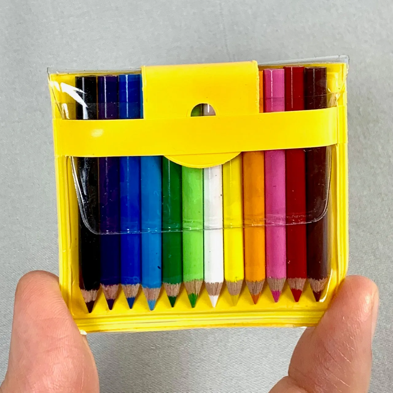 21613  12 Mini Pencils in Pouch Bulk-100