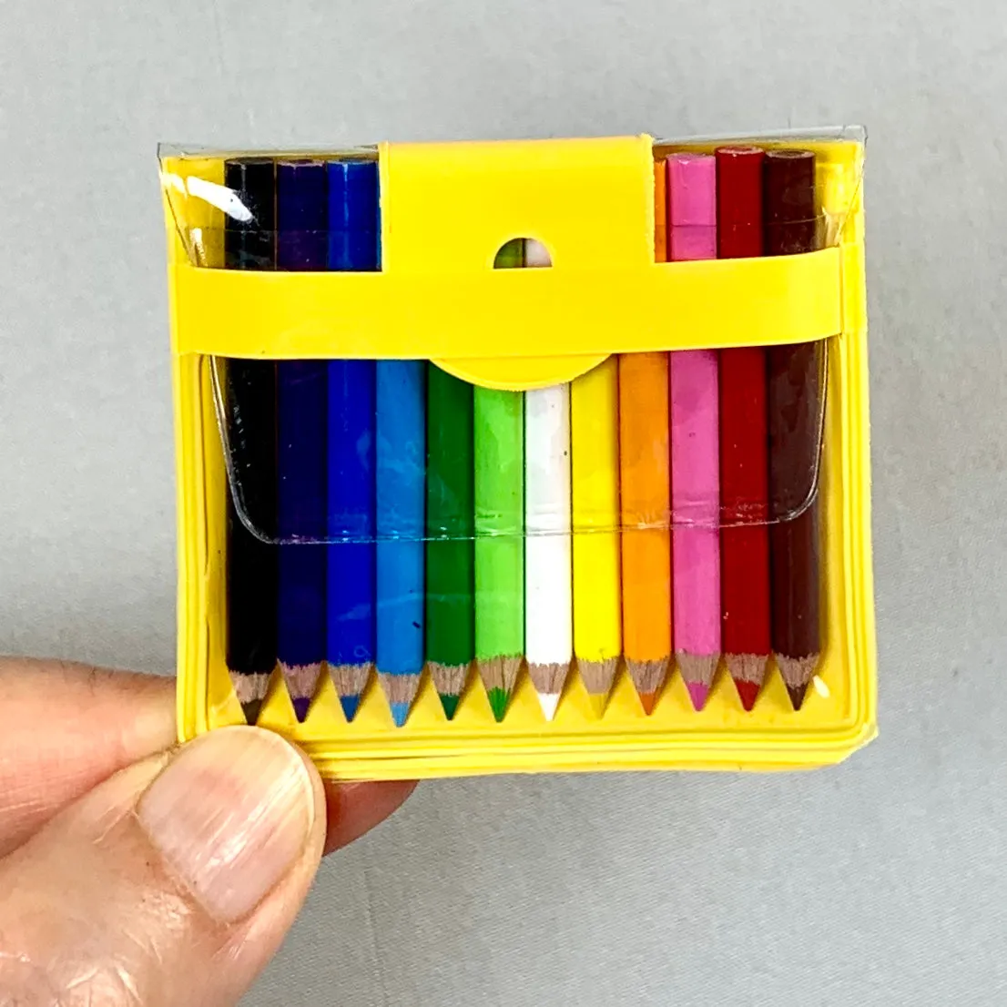 21613  12 Mini Pencils in Pouch Bulk-100