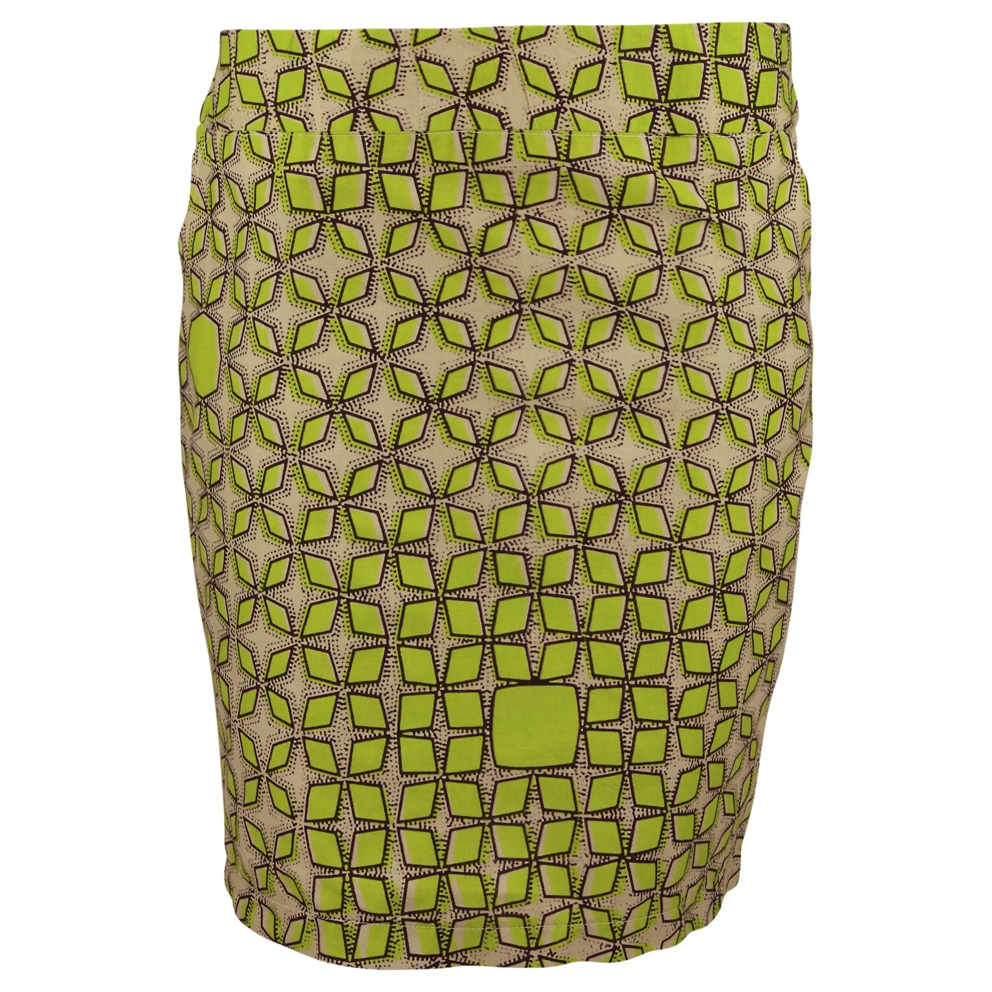 African Kitenge Pencil Skirt