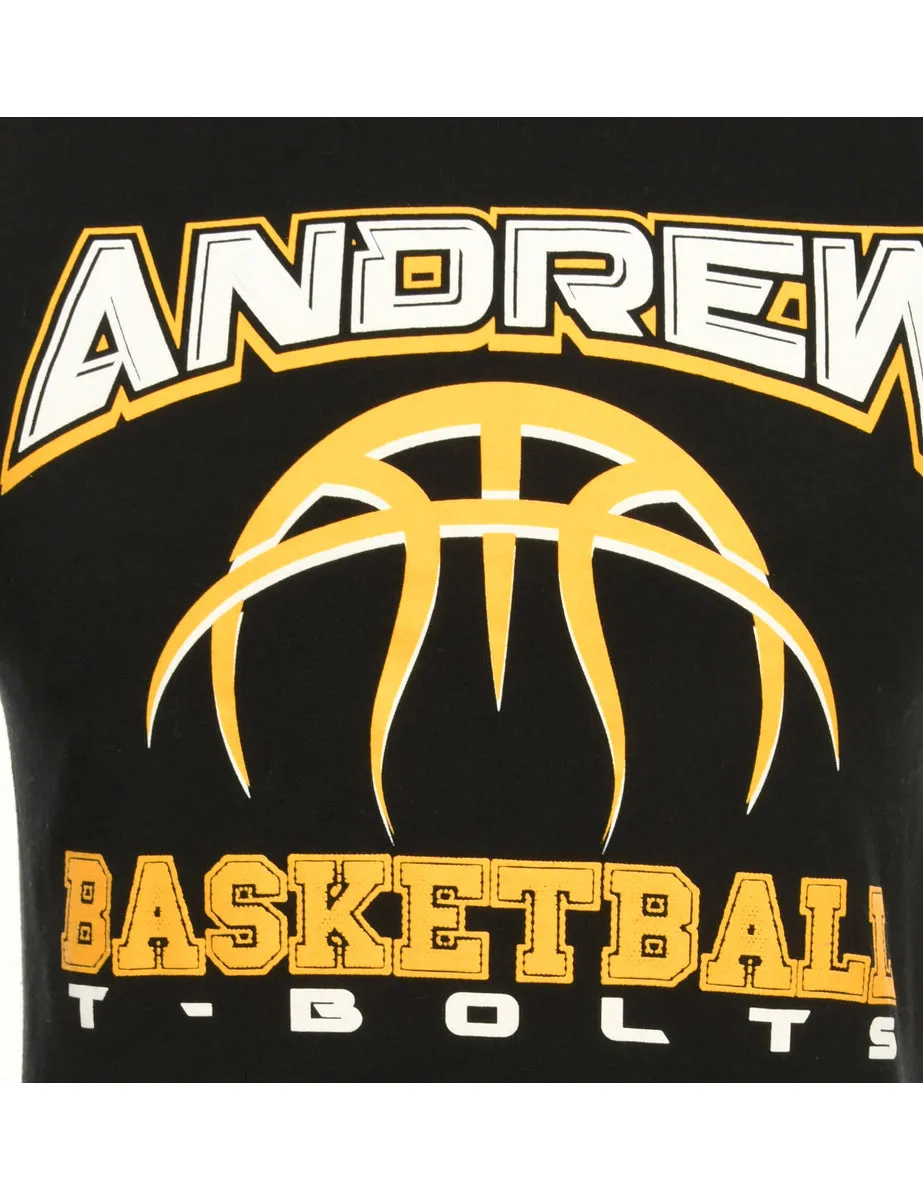 Andrew Basketball Sports T-shirt - M