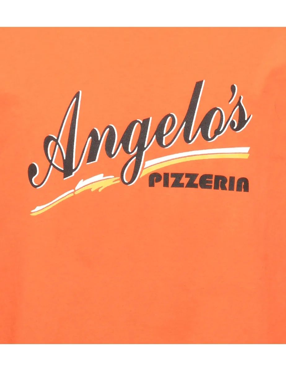 Angelo's Pizzeria Printed T-shirt - M