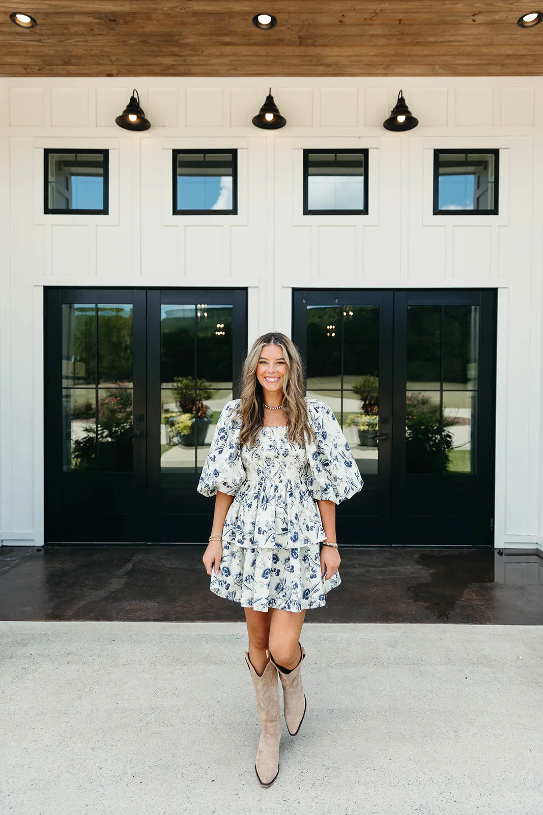 Ashlyn Mini Dress - Navy