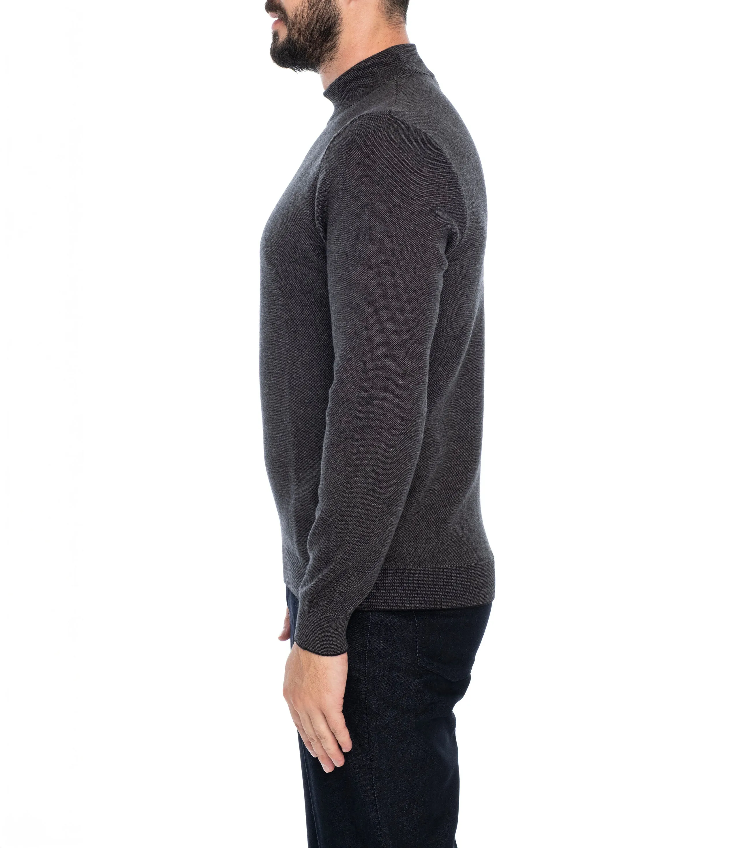 ATLANTIS MOCK TURTLENECK SWEATER