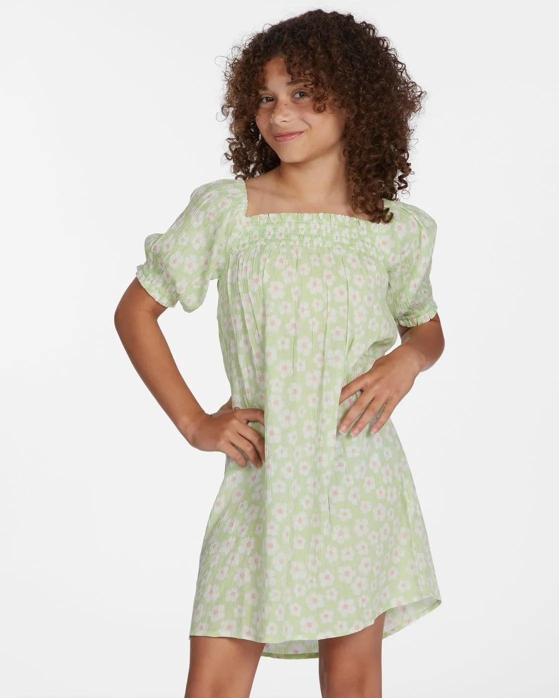 Billabong Girls Feelin Sweet Babydoll Dress