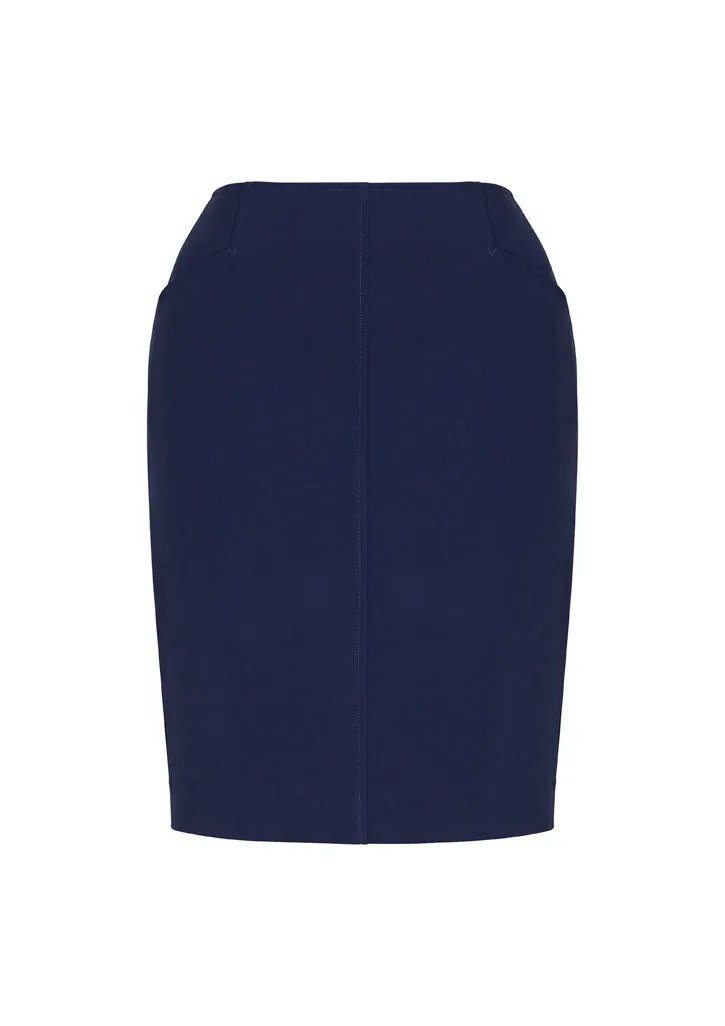 Biz Corporate Womens Siena Bandless Pencil Skirt (20717)