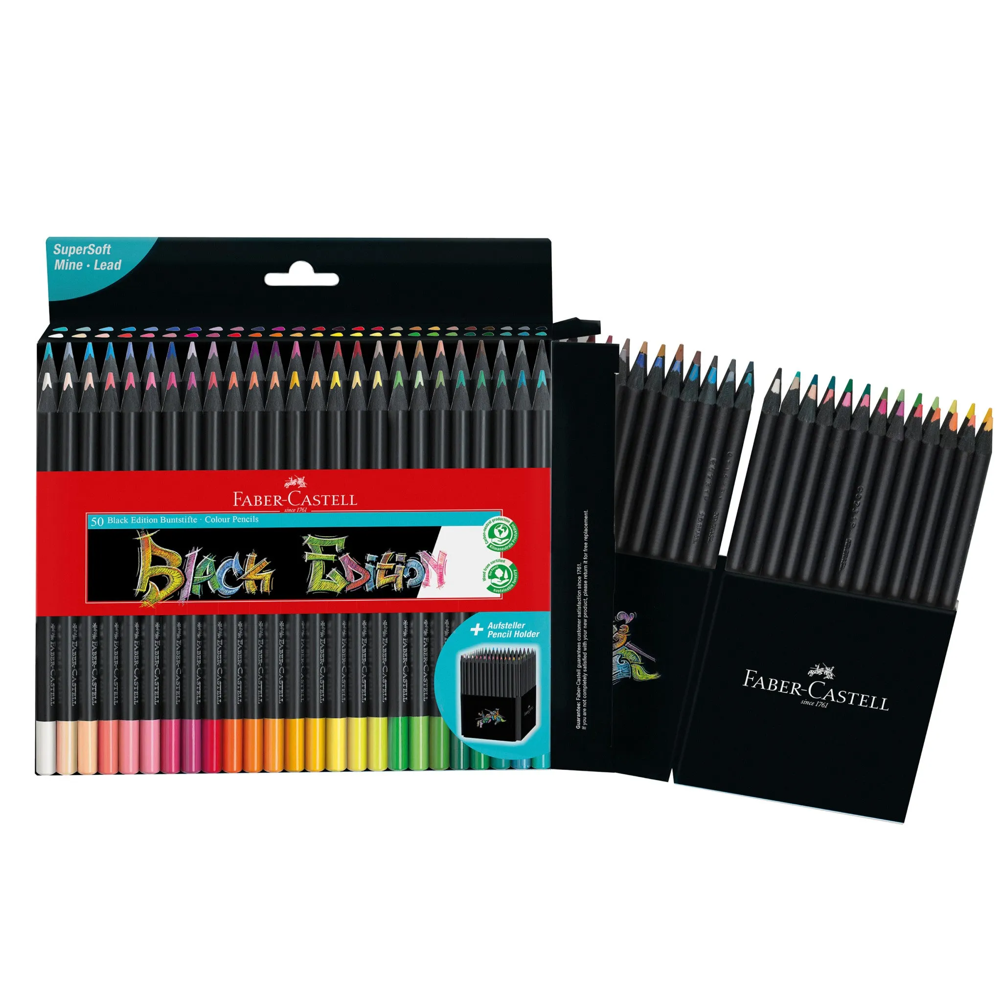 Black Edition Colored Pencils, Box of 50 - #116450