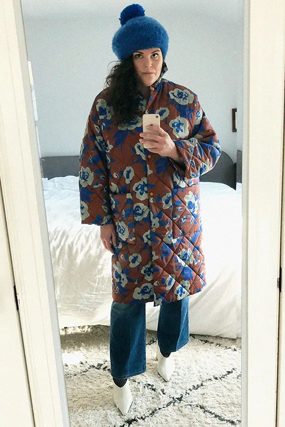 Blue Ikat Lewis Coat