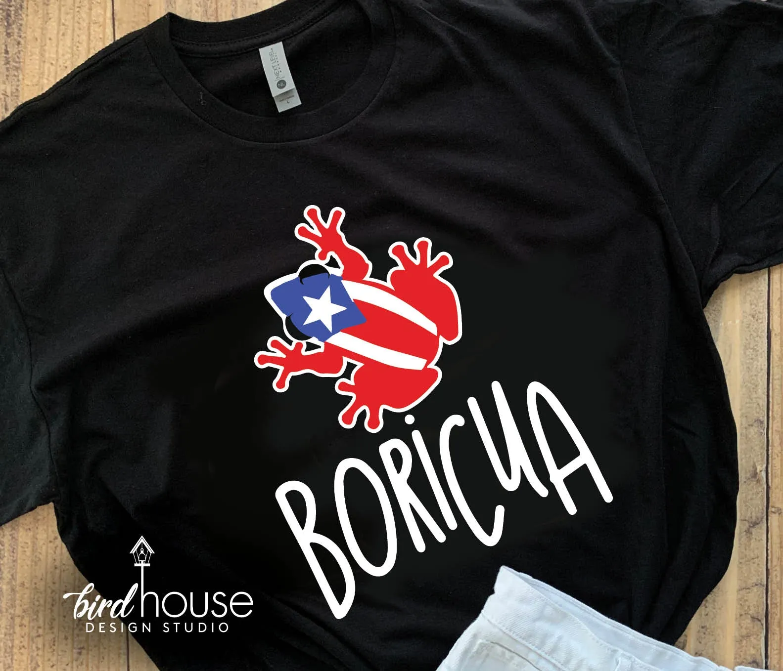 Boricua Coqui Shirt, Puerto Rico Hispanic Heritage