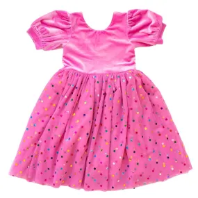 Bubblegum Confetti Diana Dress