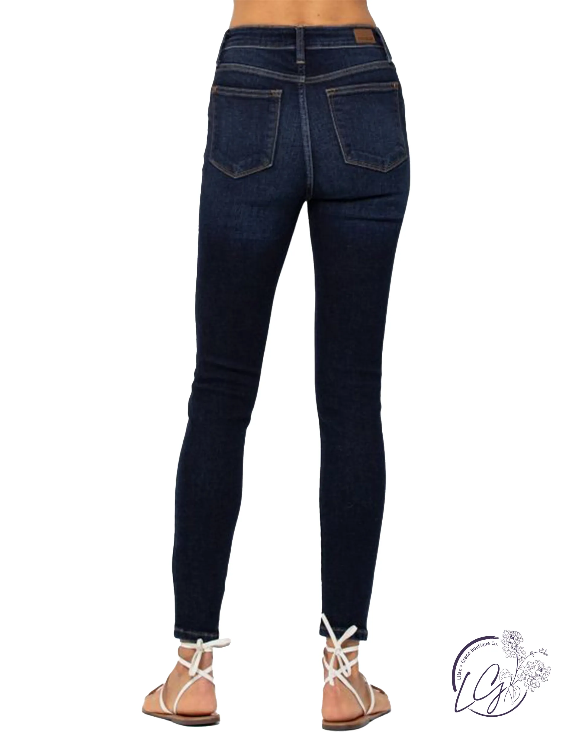 Catherine High Waist Handsand Skinny by Judy Blue