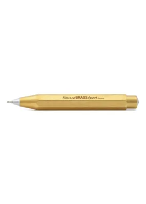 Classic Sport Mechanical Pencil, Brass