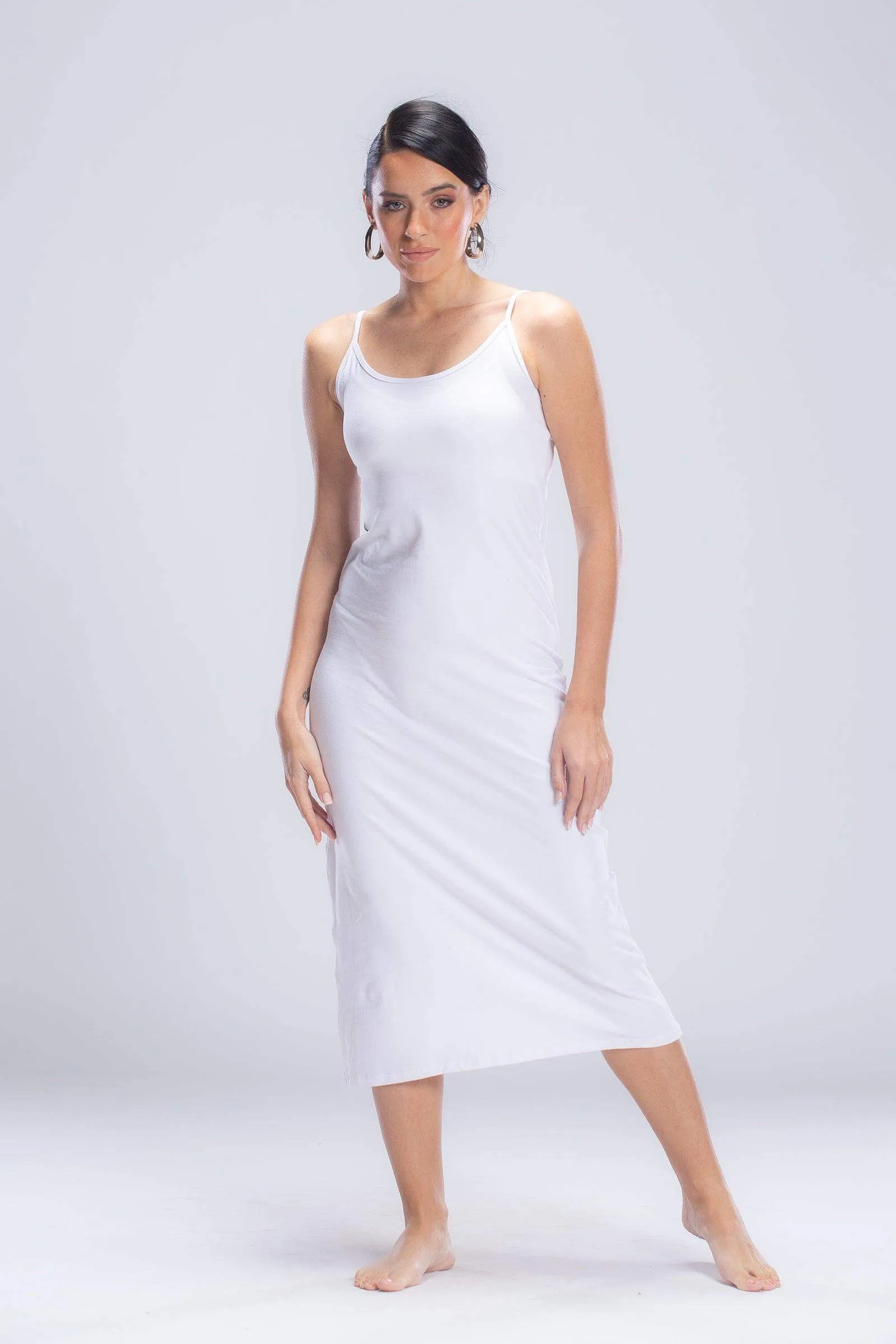 Cotton Sleeveless Cami Dress