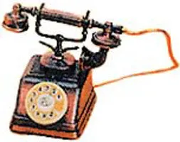 Die Cast Pencil Sharpener Antique Telephone