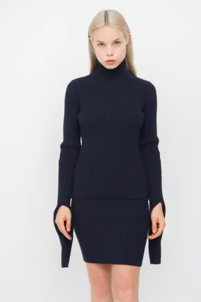 EXAGERRATED SLEEVE SWEATER TOP