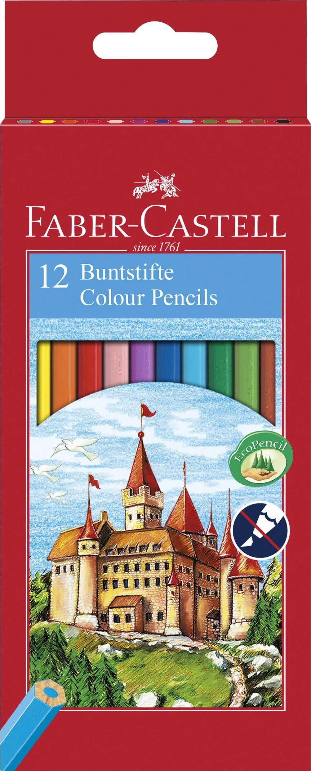 Faber Castle Colour EcoPencils - Box of 12