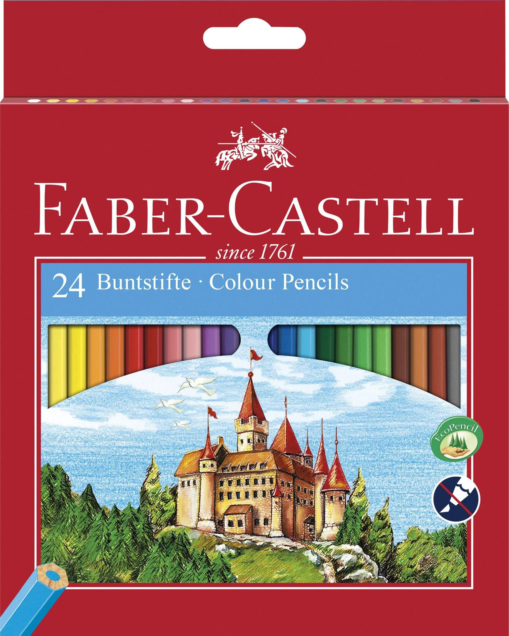 Faber Castle Colour EcoPencils - Box of 24