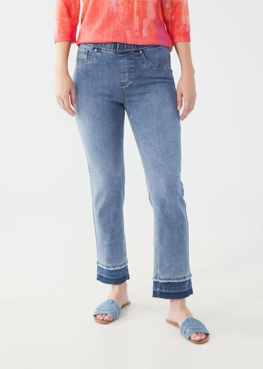 FDJ- Pull-On Pencil Ankle Denim