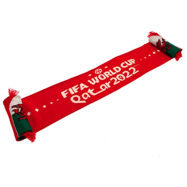 FIFA World Cup Qatar 2022 Wales Scarf