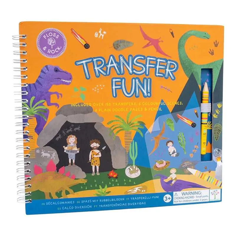 Floss & Rock Transfer Fun - Dinosaurs