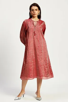 Flynn - Modest Shift Midi Dress