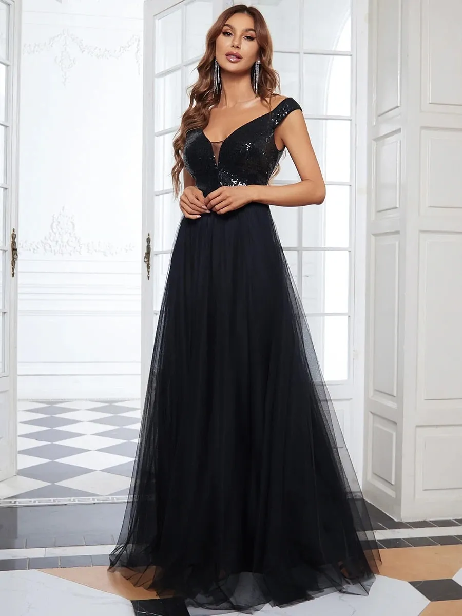 Funki Buys | Dresses | Women's Elegant Long Evening Dress