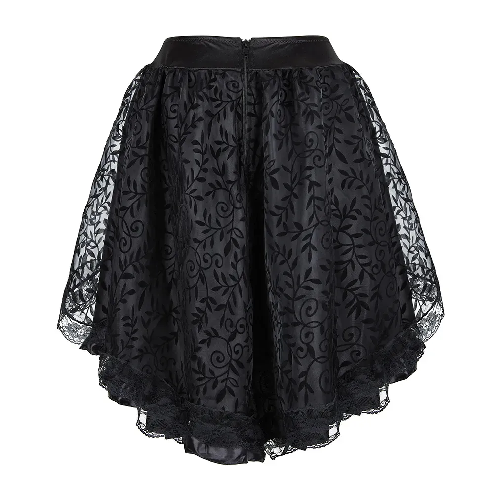 Funki Buys | Dresses | Women's Punki Gothic Corset Skirt Set