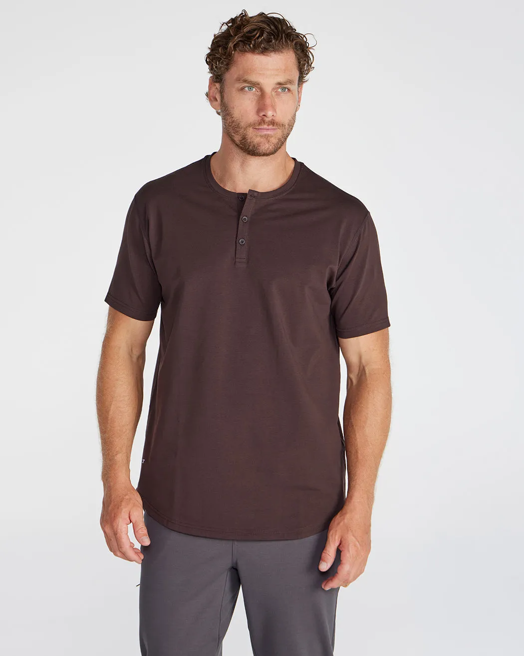 Henley Drop-Cut: LUX (Size L)