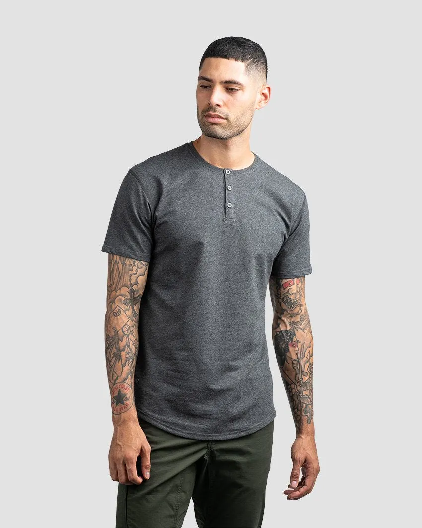 Henley Drop-Cut: LUX (Size L)