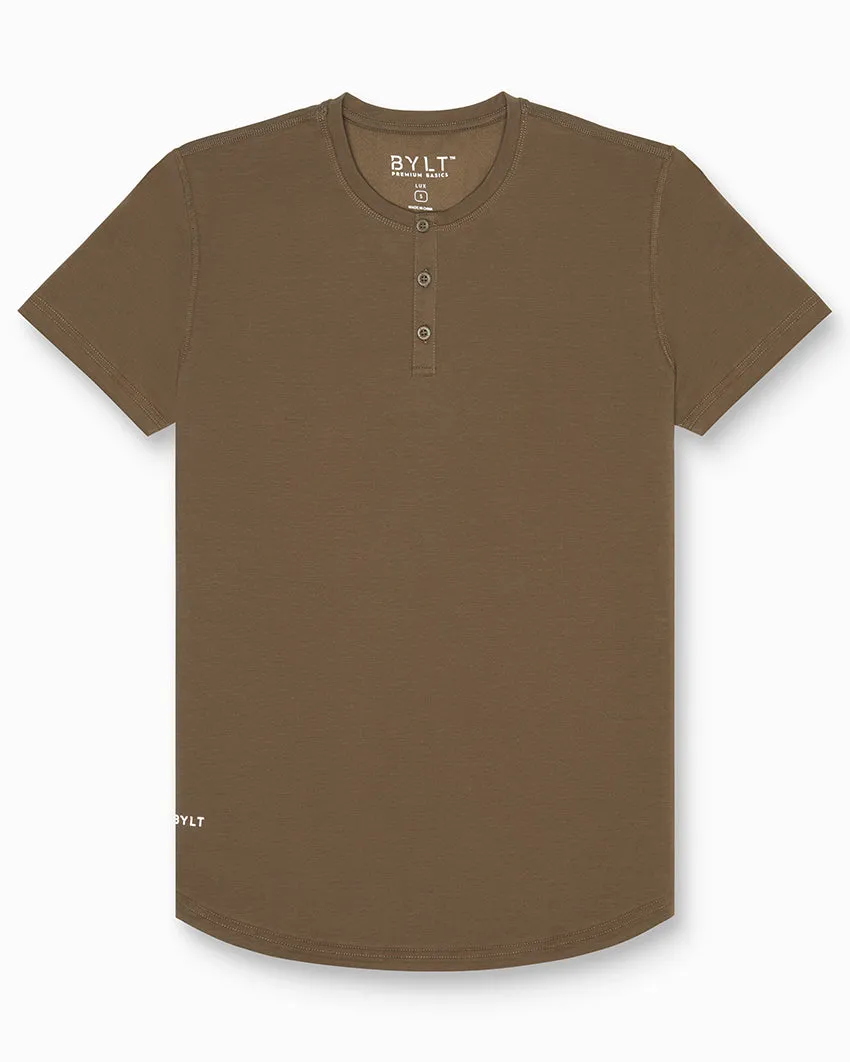 Henley Drop-Cut: LUX (Size L)