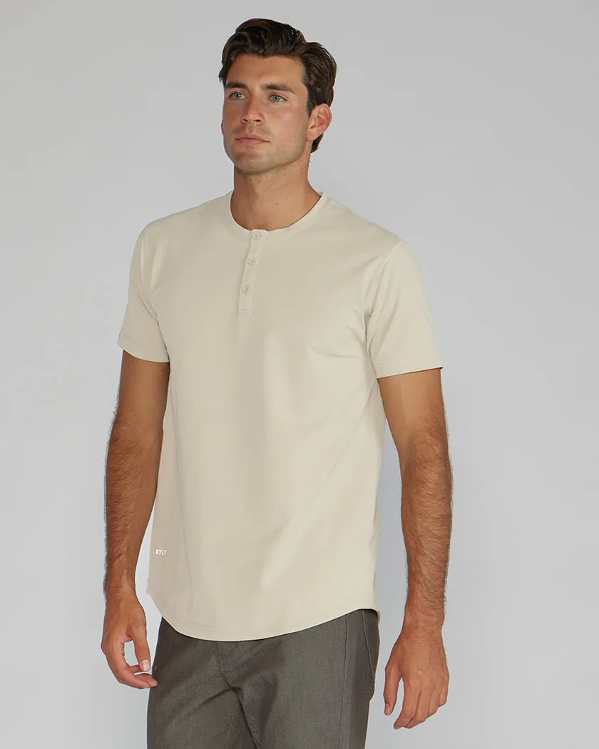 Henley Drop-Cut: LUX (Size L)