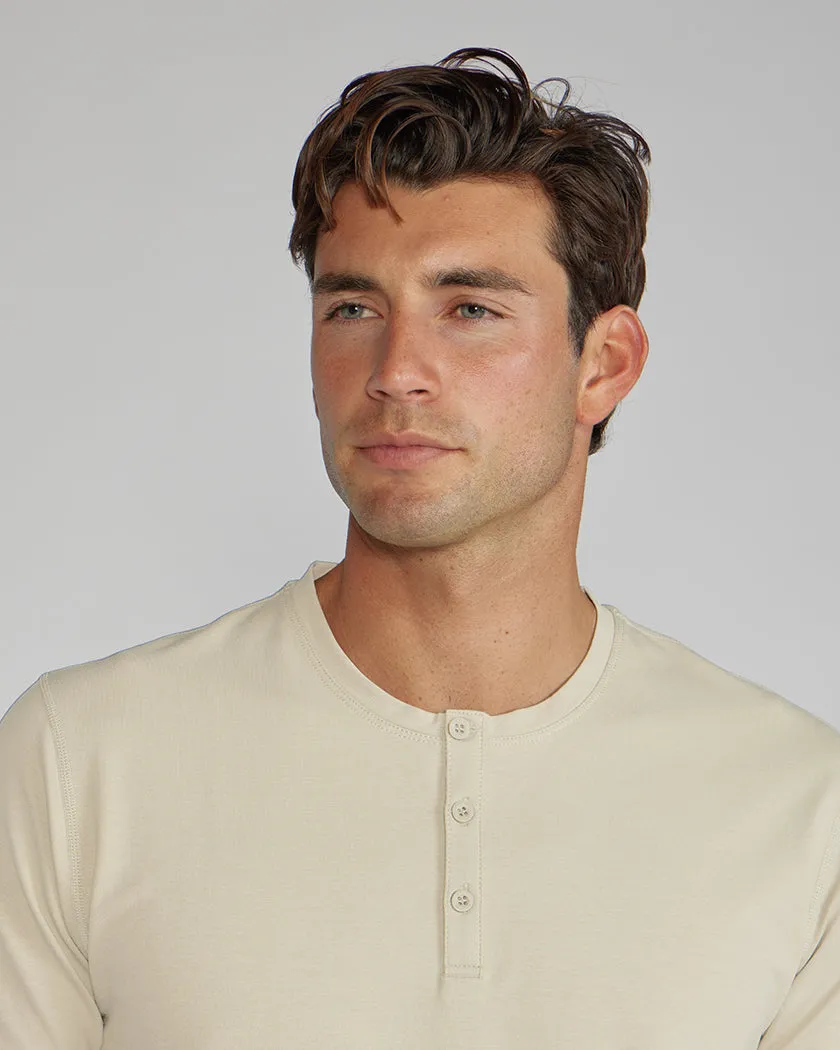 Henley Drop-Cut: LUX (Size L)