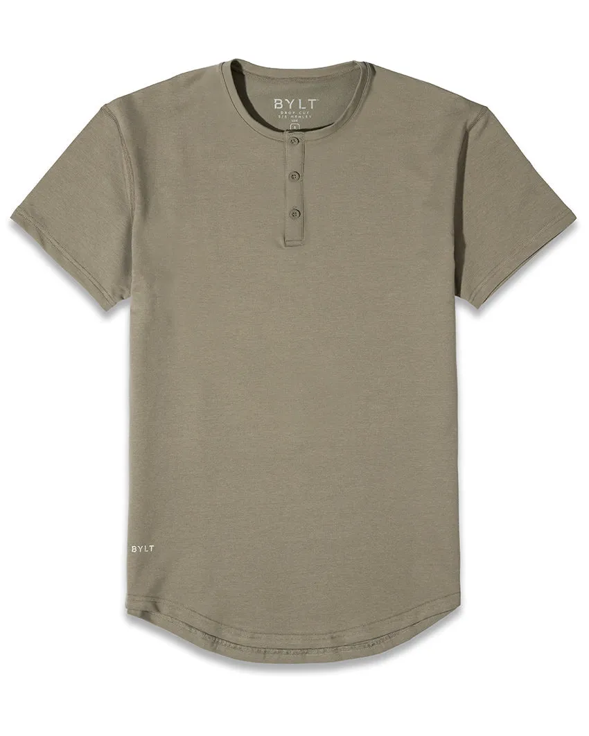 Henley Drop-Cut: LUX (Size L)