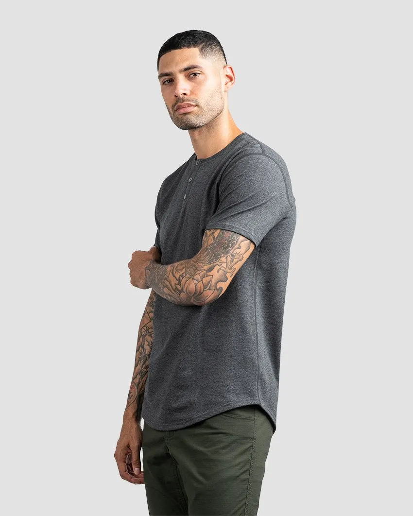 Henley Drop-Cut: LUX (Size L)