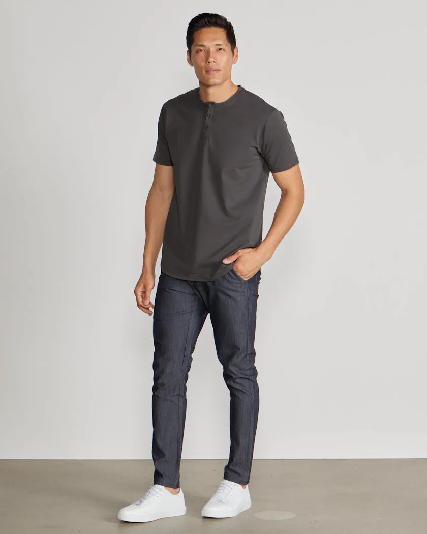 Henley Drop-Cut: LUX (Size L)