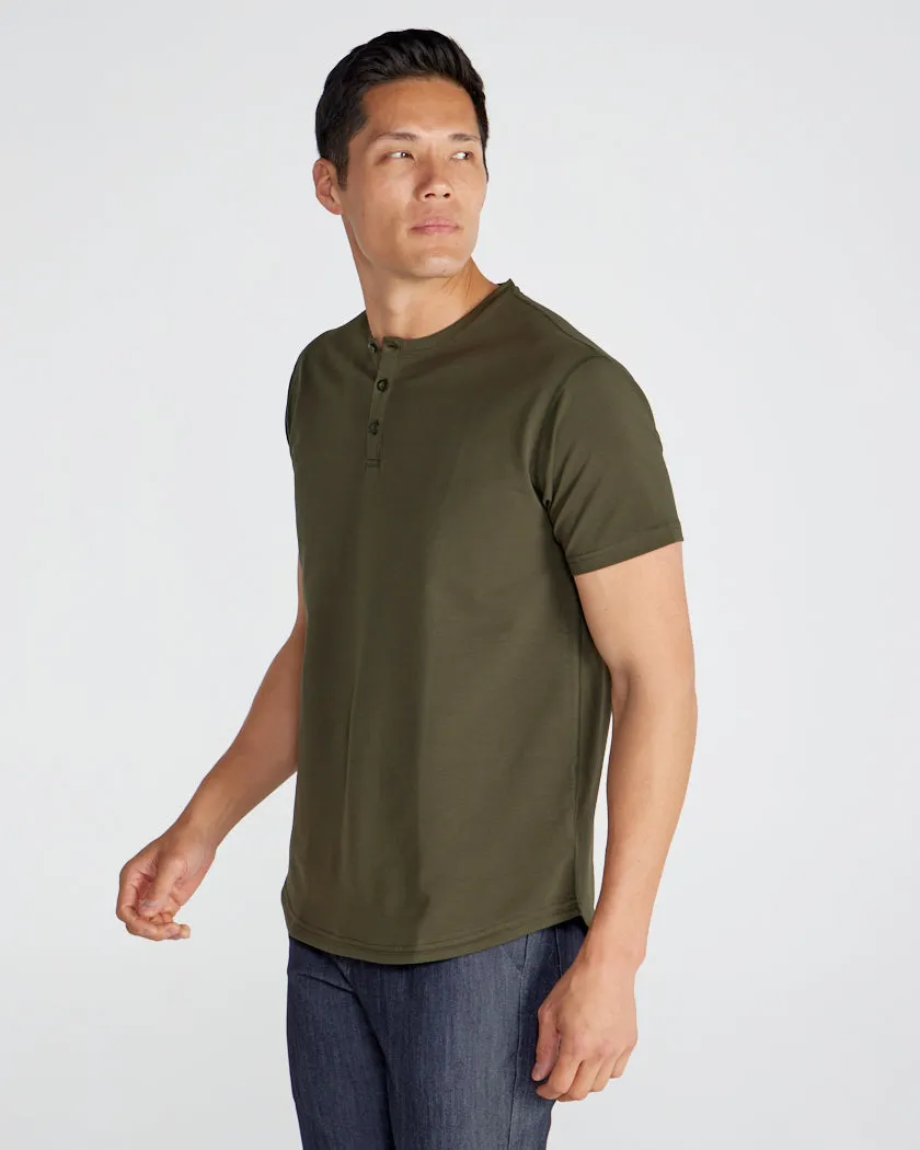 Henley Drop-Cut: LUX (Size XL)