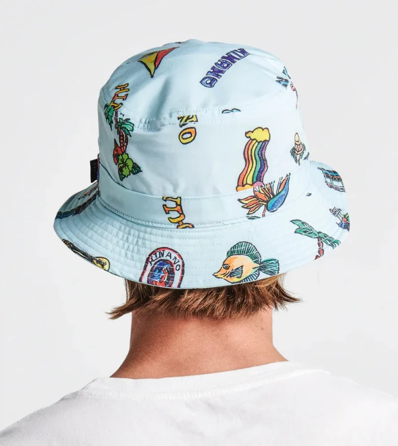 Hinano Luau Bucket Hat Packable