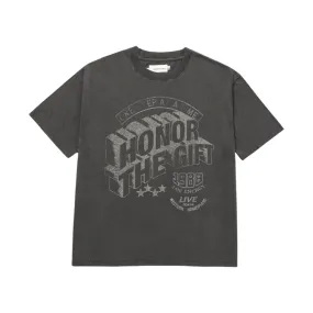 Honor The Gift Raw Energy T-Shirt (Vintage Black Wash)