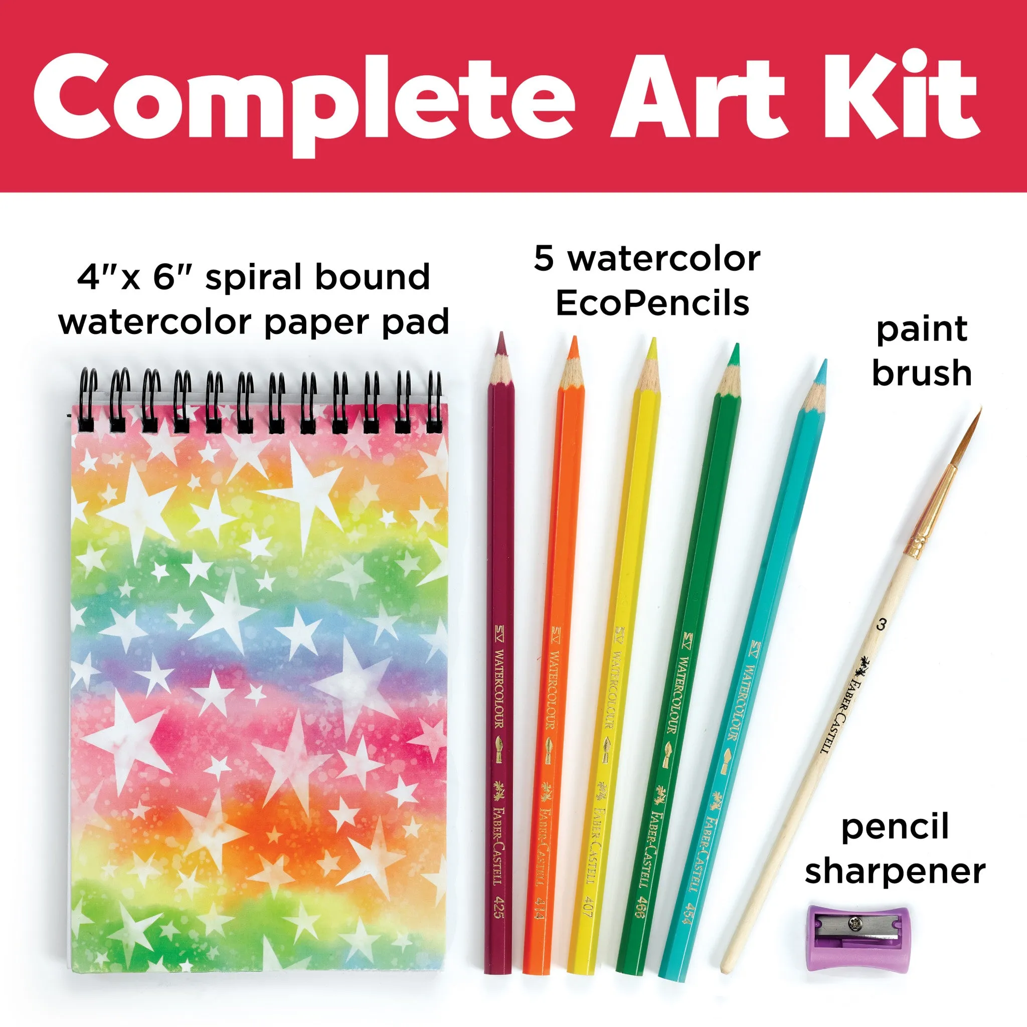 How To RainbowWatercolor Pencils Starter Set - #14355