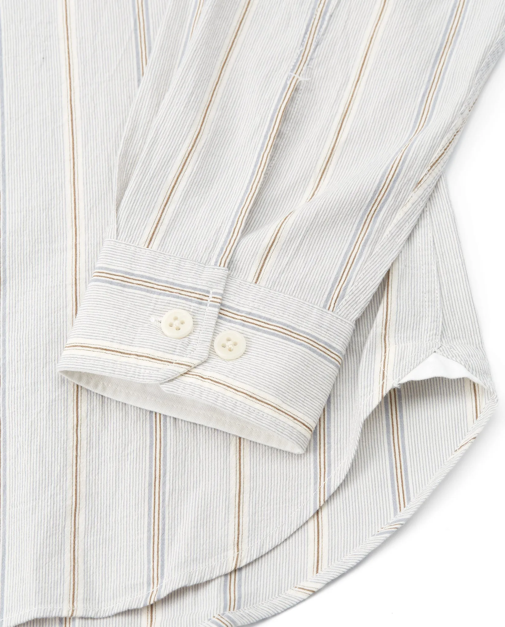 LEWIS STRIPE SHIRT - PALE BLUE STRIPE